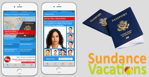 Its easy passport photo app for Facebook Sundance vacations