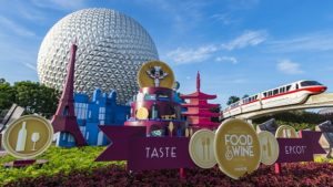 After the races, participants are invited to the after party at Epcot for the International Food & Wine Festival!(Matt Stroshane, photographer, courtest of Disney World)