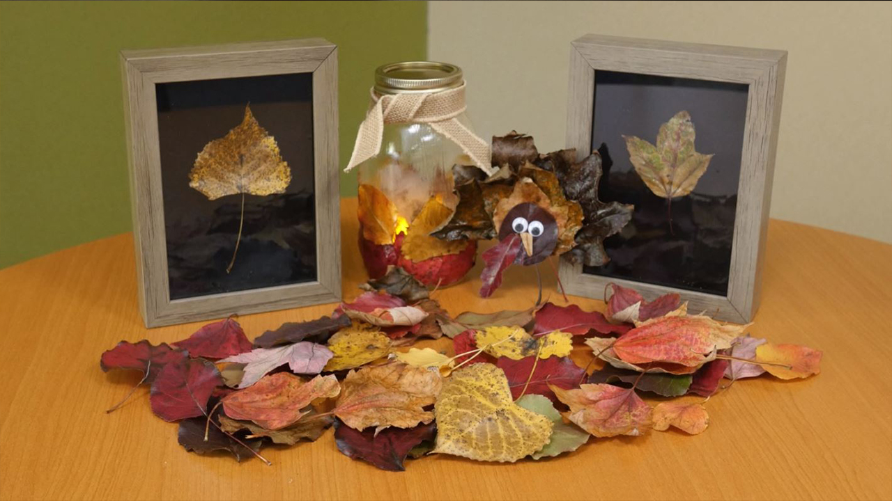 Fall Leaf Crafts- Fall DIY Decorations by Sundance Vacations
