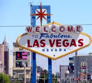 "Welcome To Fabulous Las Vegas" sign