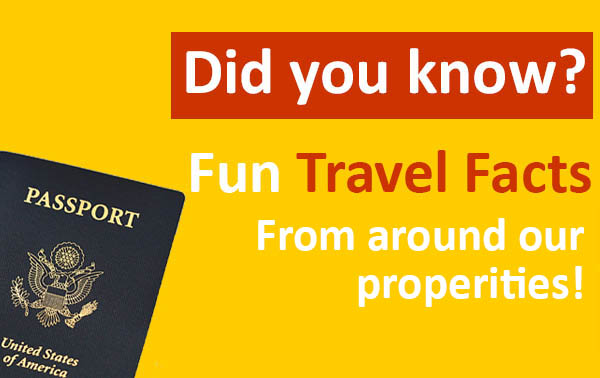 tourism fun facts