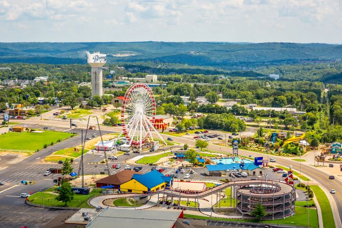 Branson Missouri Ferris Wheel View ExploreBranson